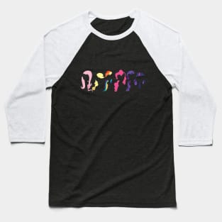 The Mane Six Baseball T-Shirt